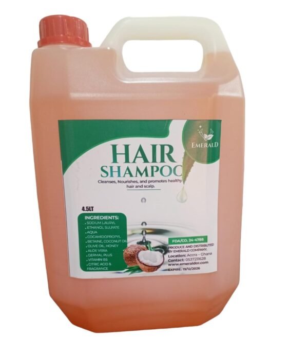 Emerald Hair Shampoo 4.5LT gallon